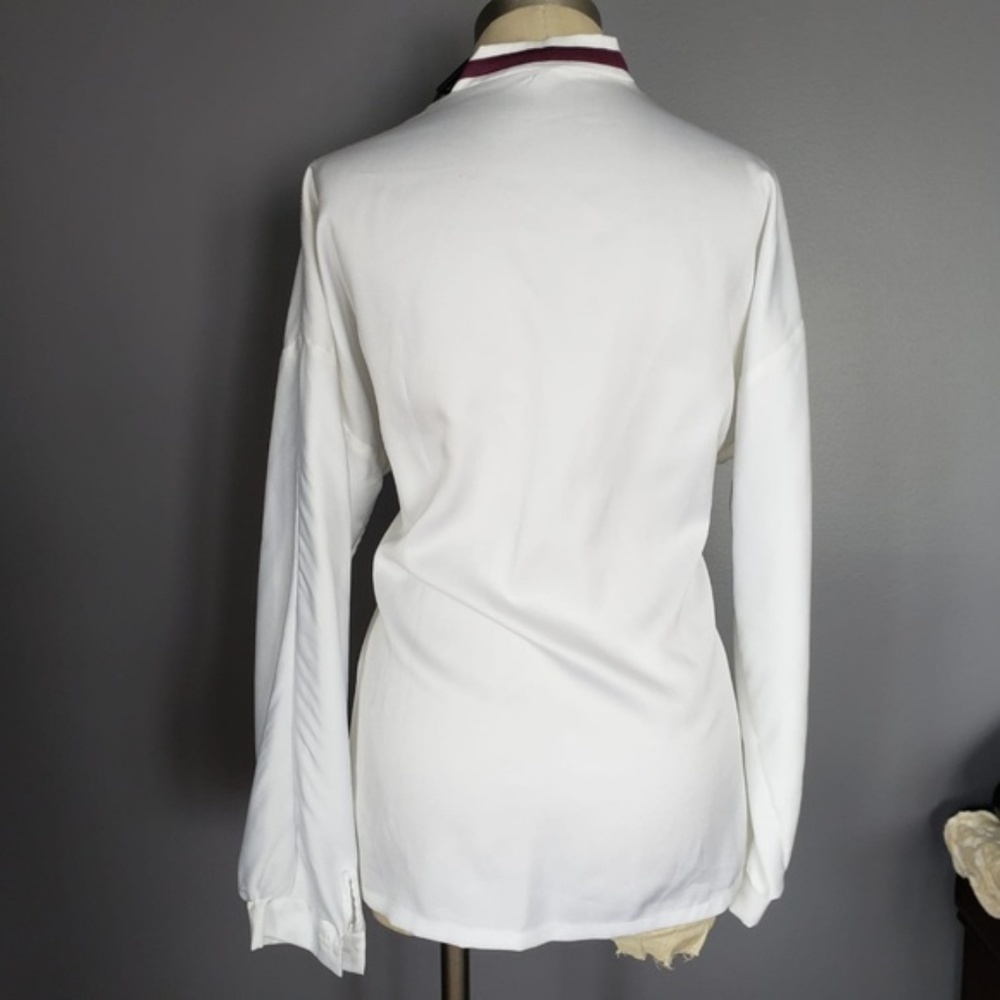 NWT Elie Tahari button down shirt sz L - Picture 4 of 5